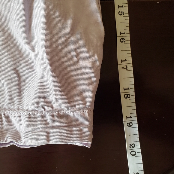 Officine Generale Lyocell Blend Mauve Shorts EU Size 50 - Picture 5 of 13